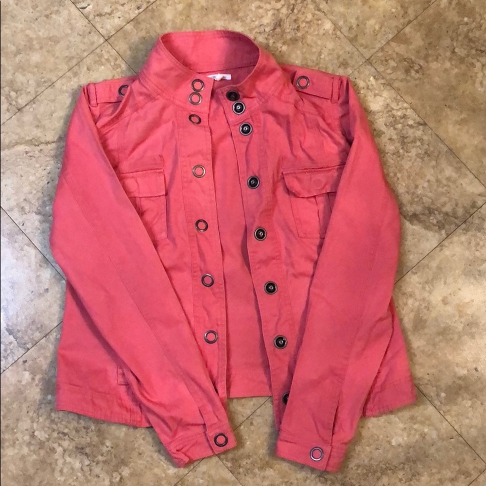 Colored Denim Jacket - image 1